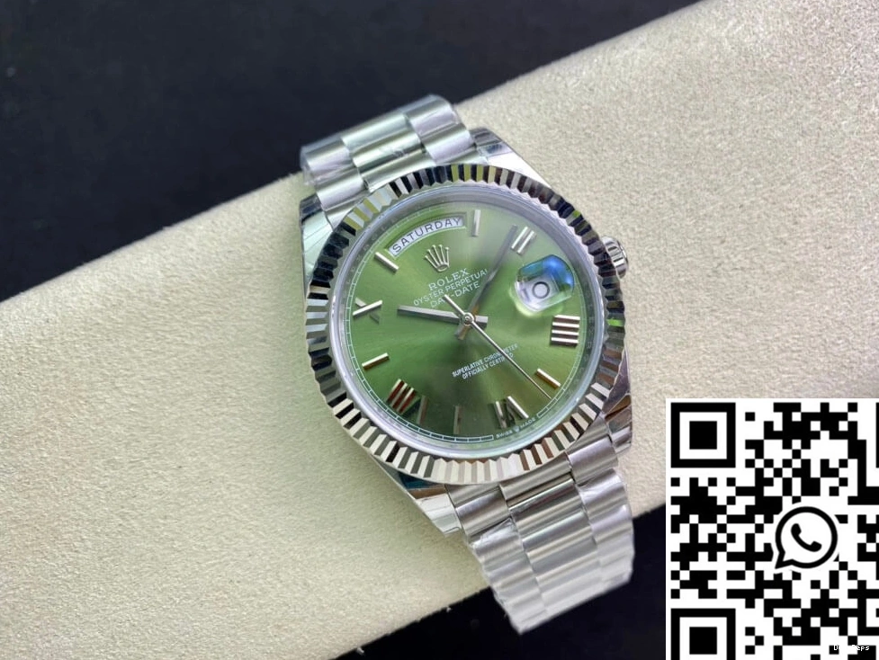 EW Olive Factory Green M228239-0033 Day Date Dial Rolex 0809